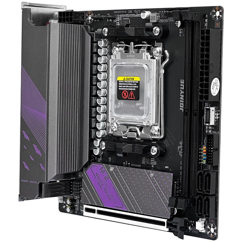B650 Itx Motherboard Wifi - JGINYUE AM5 Motherboard Supports AMD Ryzen