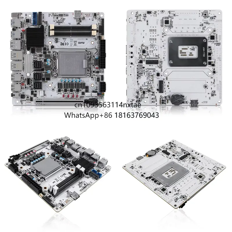 2026 Hot! N23 Q670 NAS Motherb - đánh giá và giá Lga 1700 Ddr5 Itx Motherboard
