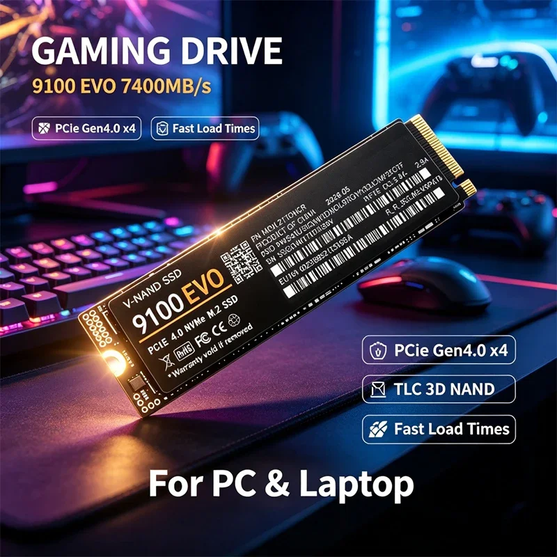 Gaming M.2 NVMe SSD 9100 EVO P - đánh giá và giá M.2 Nvme 4Tb Pcie 4.0 Ssd