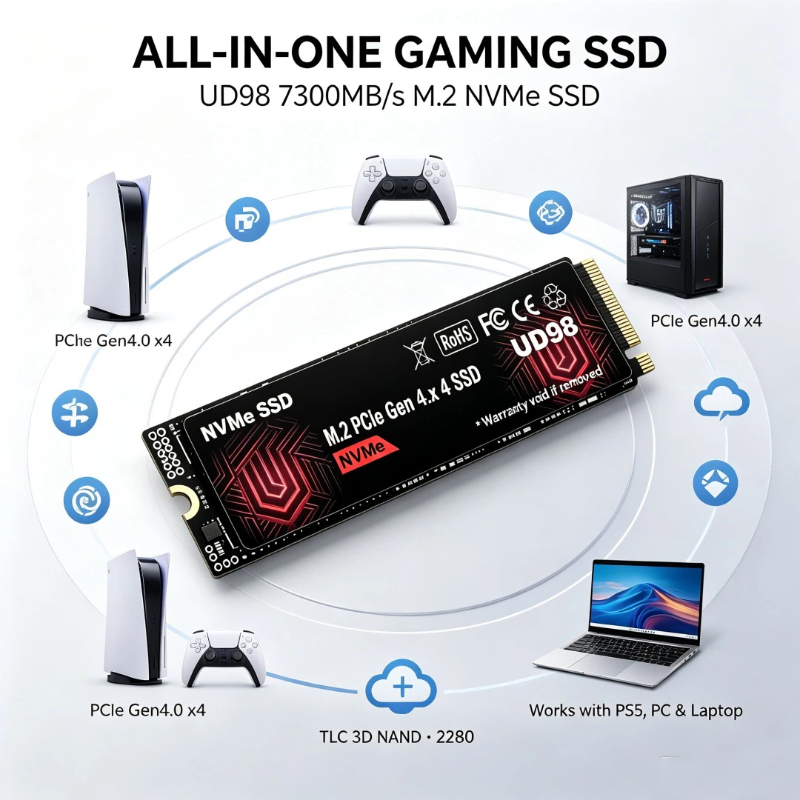 2026 New Original UD98 M.2 NVM - đánh giá và giá M.2 Nvme 4Tb Pcie 4.0 Ssd