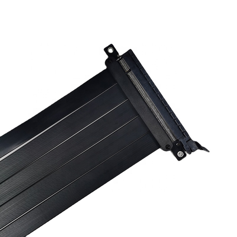 Newest Graphics Cable Flexible - đánh giá và giá Pcie 4.0 X16 Riser Cable 90 Degree