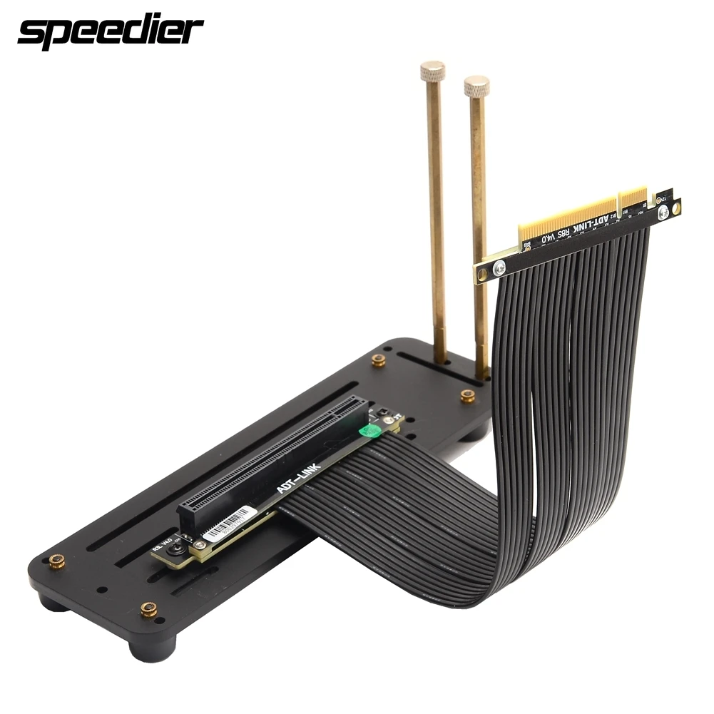 Riser PCI Express 4.0 X8 To X1 - đánh giá và giá Pcie 4.0 X16 Riser Cable 90 Degree