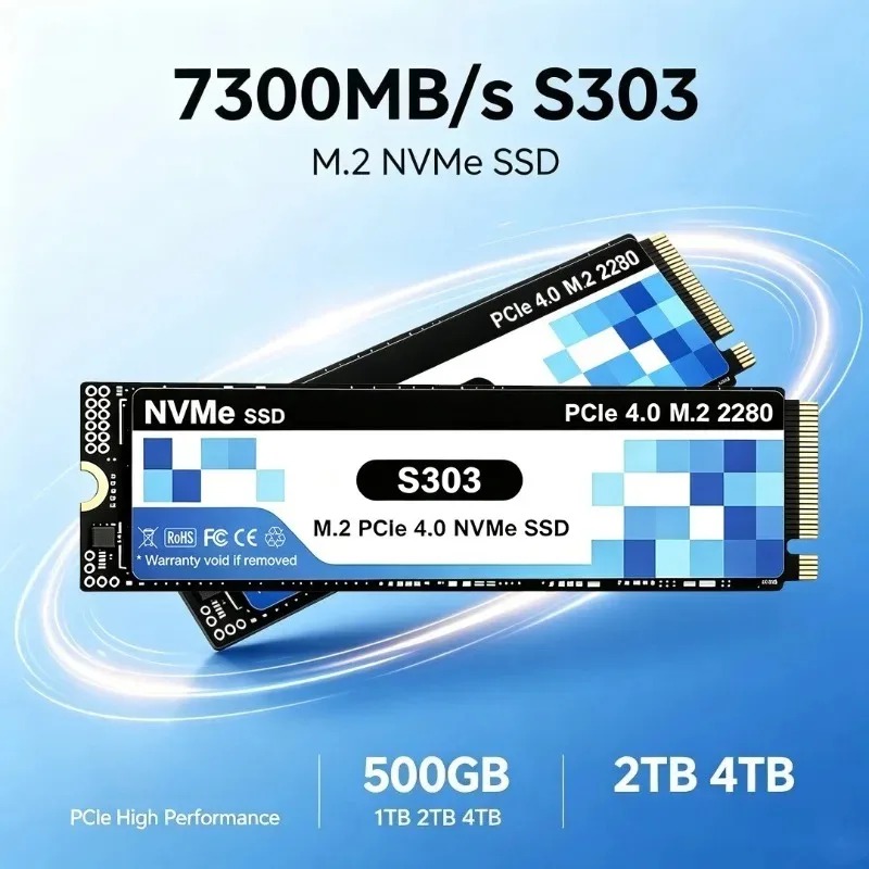 S303 4TB SSD NVMe M.2 PCIe 4.0 - đánh giá và giá M.2 Nvme 4Tb Pcie 4.0 Ssd