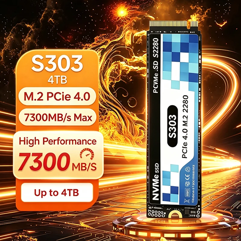 2026 New Original S303 M.2 SSD - đánh giá và giá M.2 Nvme 4Tb Pcie 4.0 Ssd