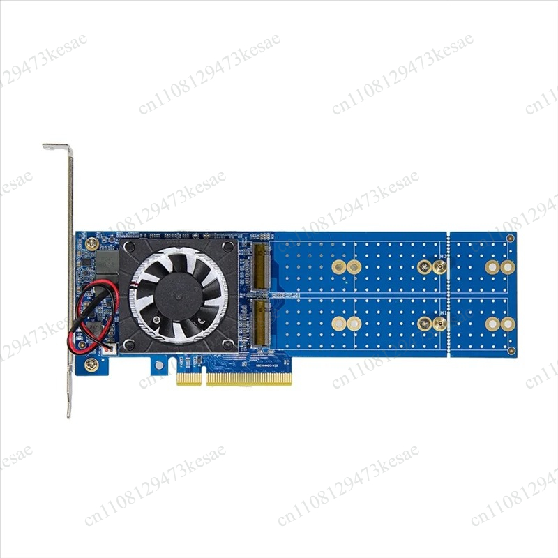 PCIe 4.0 NVMe M.2 Expansion Ca - đánh giá và giá Quad M.2 Nvme Pcie Bifurcation Card