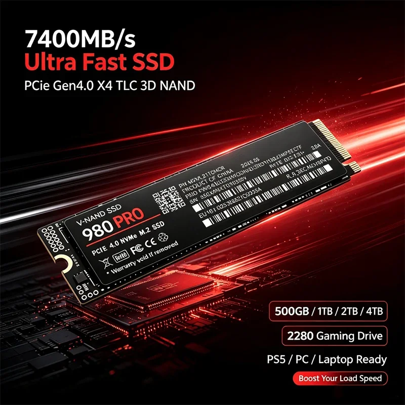 Gaming M.2 NVMe SSD 980 PRO PC - đánh giá và giá M.2 Nvme 4Tb Pcie 4.0 Ssd