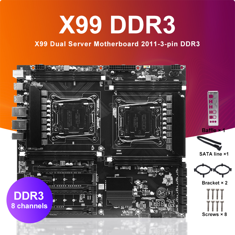 X99 Dual-socket Cpu Motherboar - đánh giá và giá X99 Dual Cpu Motherboard Combo